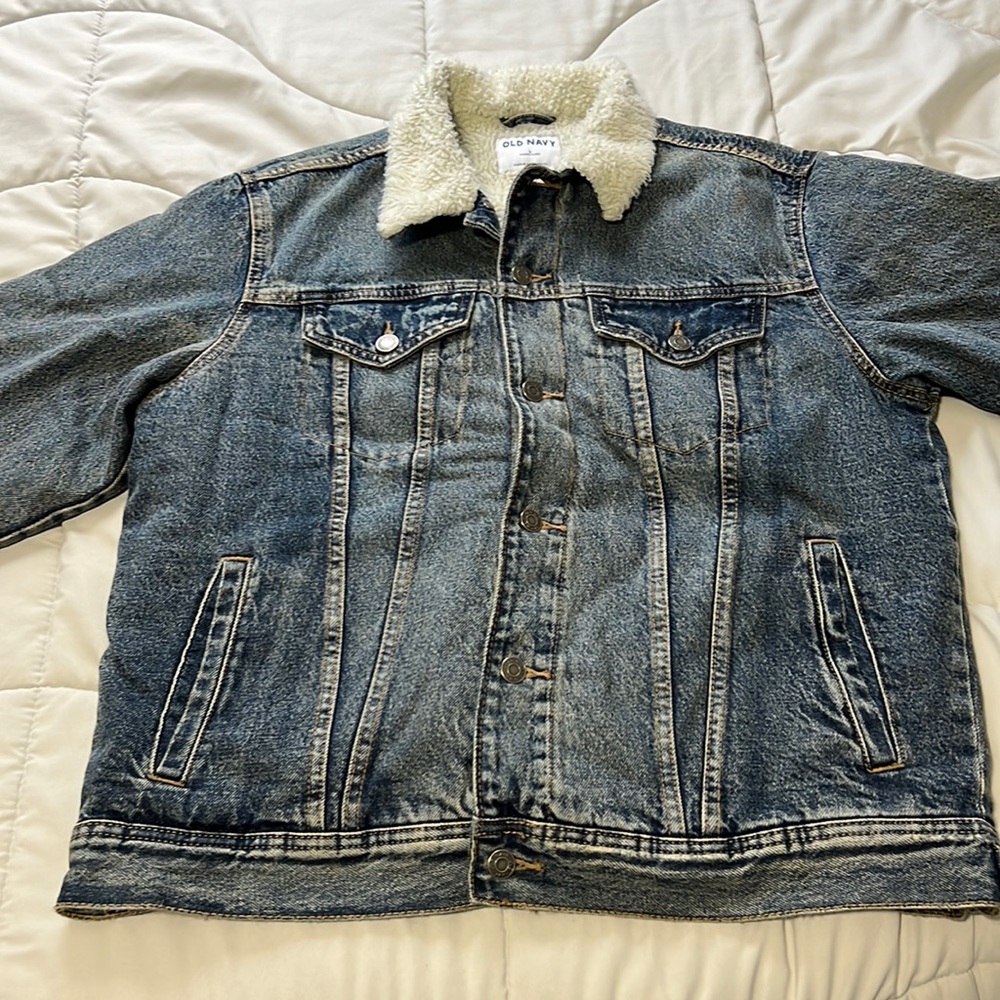 Mens old navy jean jacket